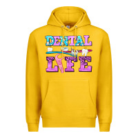 Lemon dental life with teeth Premium Hoodie - AdoDesignShop
