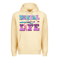 Pina Colada dental life with teeth Premium Hoodie - AdoDesignShop