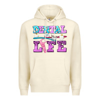 Sandshell dental life with teeth Premium Hoodie - AdoDesignShop