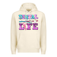 Tofu dental life with teeth Premium Hoodie - AdoDesignShop