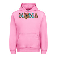 Fuchsia Pink mama with bear Urban Hoodie - Artiststas
