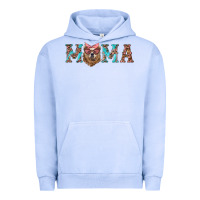 Pigment Grape Ice mama with bear Urban Hoodie - Artiststas