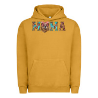 Pigment Peanut Butter mama with bear Urban Hoodie - Artiststas
