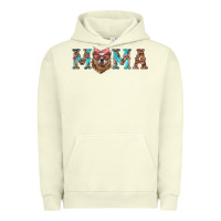 Pigment Pistachio mama with bear Urban Hoodie - Artiststas