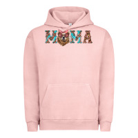 Pigment Salmon mama with bear Urban Hoodie - Artiststas