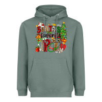 Sage santa's favorite pt Heavyweight Hoodie - Zillion Design Studio