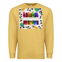 Antique Gold Personalized Crayons Premium Sweatshirt - texasbilliewilder
