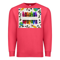 Cardinal Personalized Crayons Premium Sweatshirt - texasbilliewilder