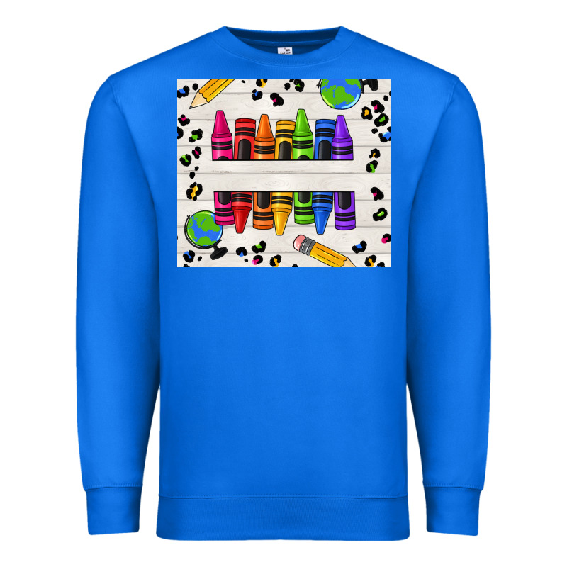 Personalized Crayons Premium Sweatshirt by texasbilliewilder | Teevron