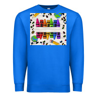 True Royal Personalized Crayons Premium Sweatshirt - texasbilliewilder