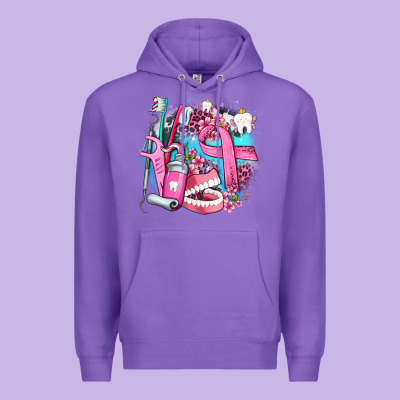 Dental Elements And Cancer With Cowhide And Leopard Premium Hoodie Designed By Adodesignshop