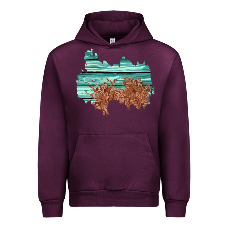 Wood Leather Patch Urban Hoodie by AdoDesignShop | Teevron