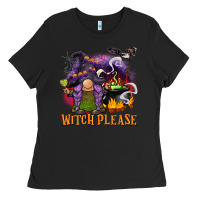 Black witch please Ladies Tee - BarkalooDesign