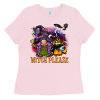 Bubblegum Pink witch please Ladies Tee - BarkalooDesign