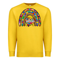 Lemon autism rainbow Premium Sweatshirt - Zillion Design Studio