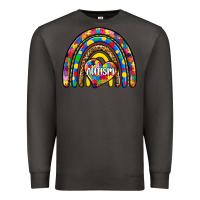 Smoke autism rainbow Premium Sweatshirt - Zillion Design Studio