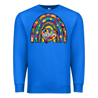 True Royal autism rainbow Premium Sweatshirt - Zillion Design Studio