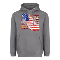 Storm baseball american flag Heavyweight Hoodie - texasbilliewilder