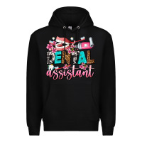 Black dental assistant Premium Hoodie - AdoDesignShop