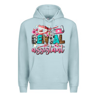 Blue Mist dental assistant Premium Hoodie - AdoDesignShop