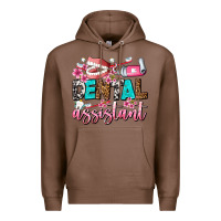 Chestnut dental assistant Premium Hoodie - AdoDesignShop