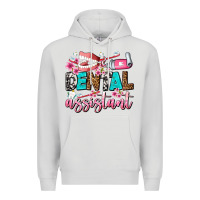 Dove Grey dental assistant Premium Hoodie - AdoDesignShop