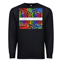 Black Personalized crayons Premium Sweatshirt - texasbilliewilder