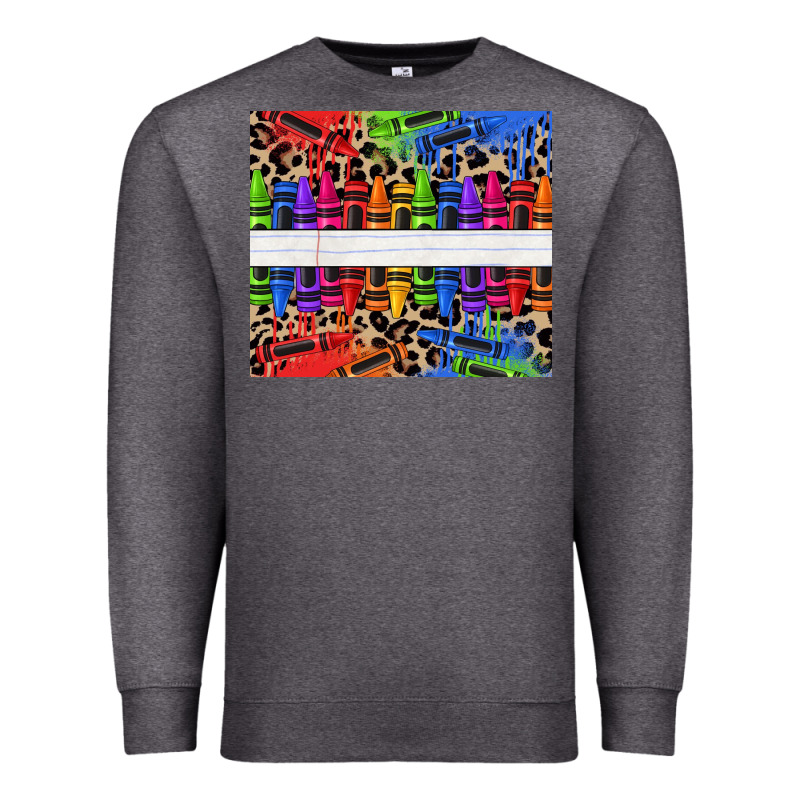 Personalized Crayons Premium Sweatshirt by texasbilliewilder | Teevron
