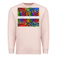 Pale Pink Personalized crayons Premium Sweatshirt - texasbilliewilder