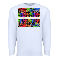 White Personalized crayons Premium Sweatshirt - texasbilliewilder
