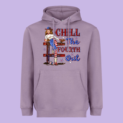 Heavyweight Hoodie chill the fourth out 4th july