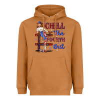 Meerkat chill the fourth out 4th july Heavyweight Hoodie - texasbilliewilder