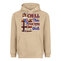 Mushroom chill the fourth out 4th july Heavyweight Hoodie - texasbilliewilder