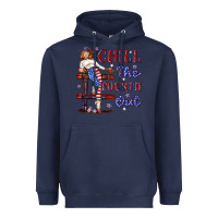 Navy chill the fourth out 4th july Heavyweight Hoodie - texasbilliewilder