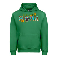 Emerald western mama cow Urban Hoodie - Artiststas