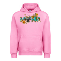 Fuchsia Pink western mama cow Urban Hoodie - Artiststas