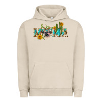 Pigment French Oak western mama cow Urban Hoodie - Artiststas