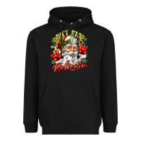 Black dont stop believin Heavyweight Hoodie - Zillion Design Studio