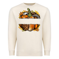 Sandshell Personalized Fall Pumpkin Premium Sweatshirt - texasbilliewilder