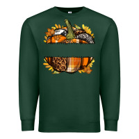Sports Green Personalized Fall Pumpkin Premium Sweatshirt - texasbilliewilder
