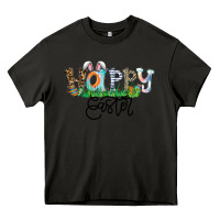 Asphalt Happy Easter Heavy Core Tee - CowhideDigitalArt
