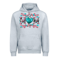 Heather Grey cherry blossoms mom Urban Hoodie - Artiststas
