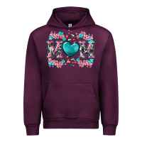 Mauve Wine cherry blossoms mom Urban Hoodie - Artiststas