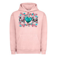 Pigment Salmon cherry blossoms mom Urban Hoodie - Artiststas