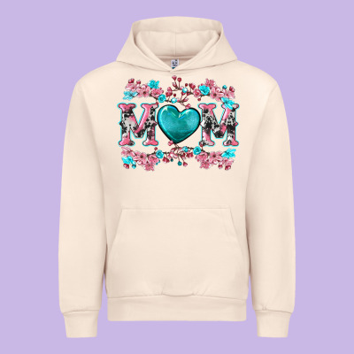 Cherry Blossoms Mom Urban Hoodie Designed By Artiststas