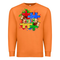 Carrot autism puzzle pieces Premium Sweatshirt - Zillion Design Studio