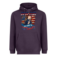 Plum born free but now im expensive Heavyweight Hoodie - texasbilliewilder