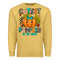 Antique Gold Cutest Pumpkin In The Patch Premium Sweatshirt - texasbilliewilder