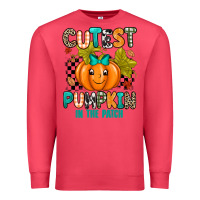 Cardinal Cutest Pumpkin In The Patch Premium Sweatshirt - texasbilliewilder