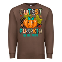 Chestnut Cutest Pumpkin In The Patch Premium Sweatshirt - texasbilliewilder
